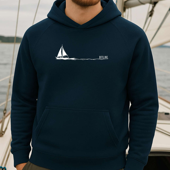 Offline – Organic Raglan Hoodie