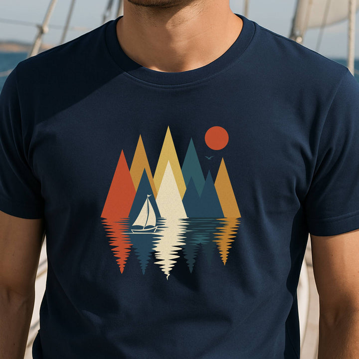 Boat in the Mountains - Organic Shirt