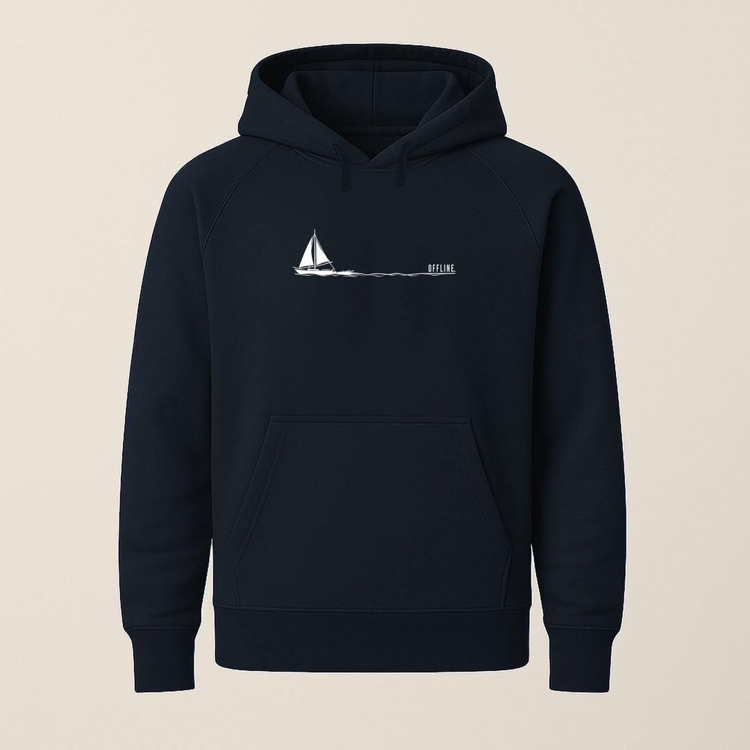 Offline – Organic Raglan Hoodie