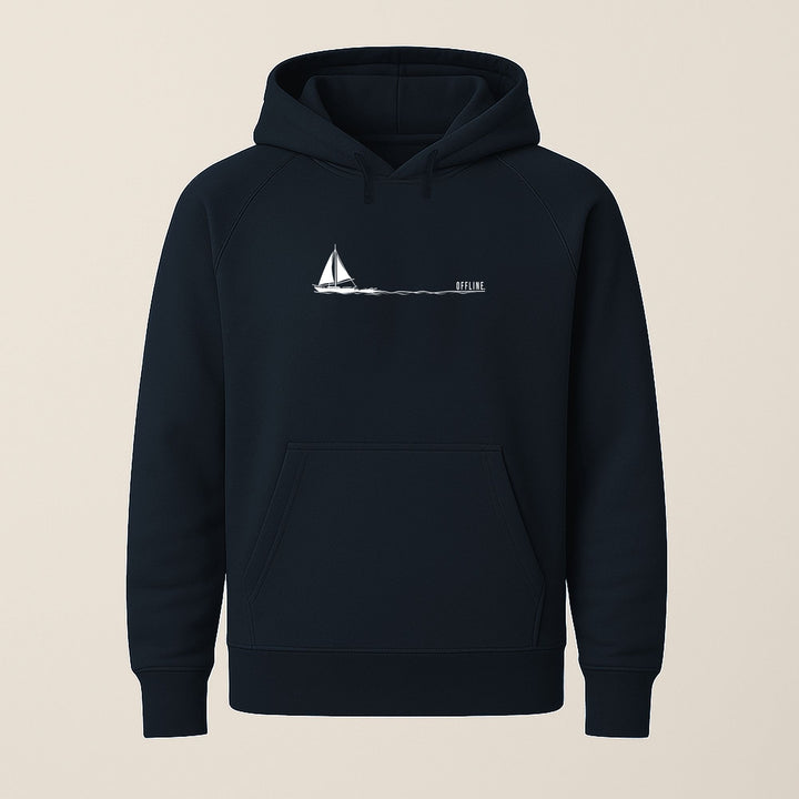 Offline – Organic Raglan Hoodie