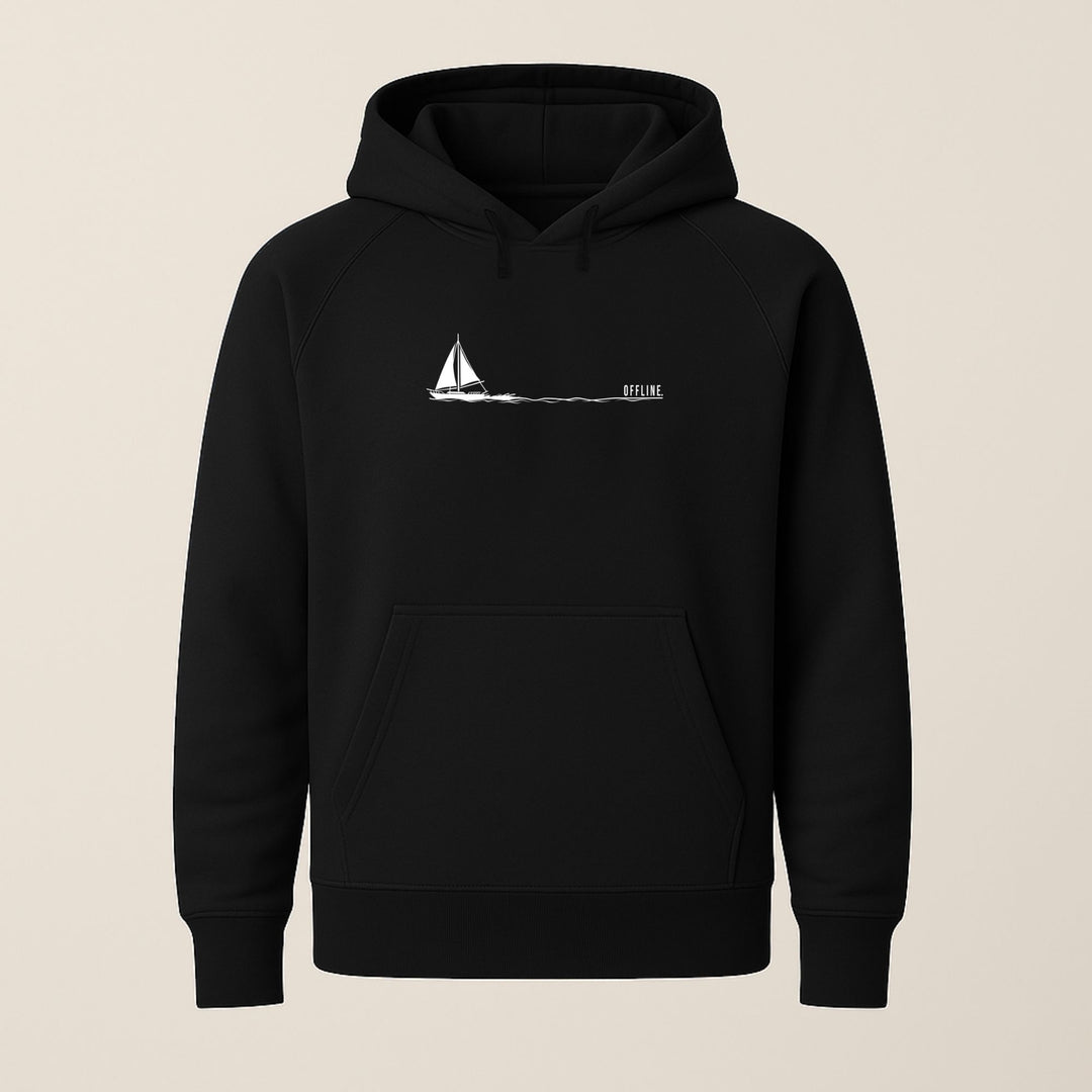 Offline – Organic Raglan Hoodie