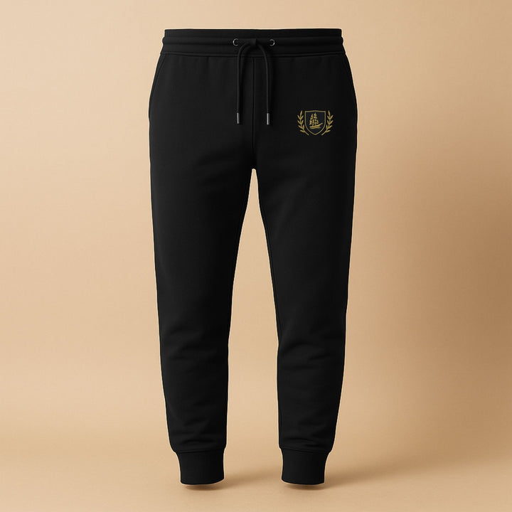 Mariluma Insignia Jogger – Organic Cotton Sweatpants with Embroidered Logo