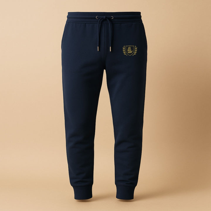 Mariluma Insignia Jogger – Organic Cotton Sweatpants with Embroidered Logo