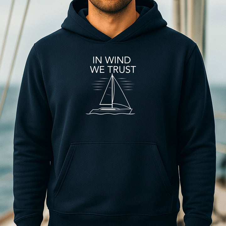 In Wind We Trust - Unisex Premium Organic Hoodie