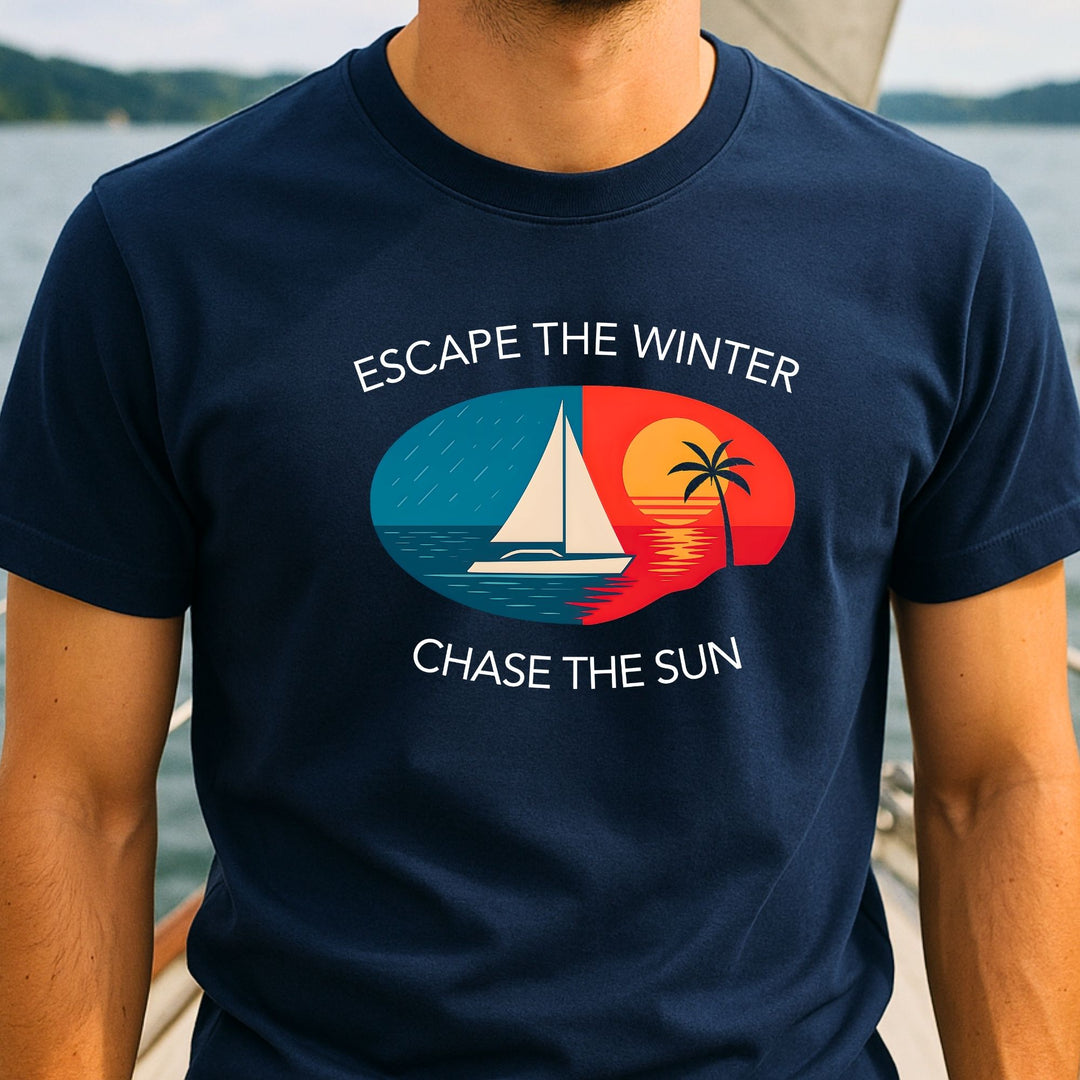 Escape the Winter - Chase the Sun - Unisex Premium Organic Shirt