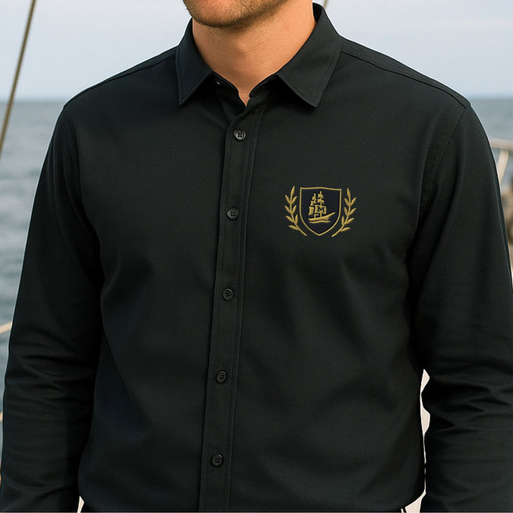 Mariluma Insignia - Organic Relaxed Button-Up Shirt