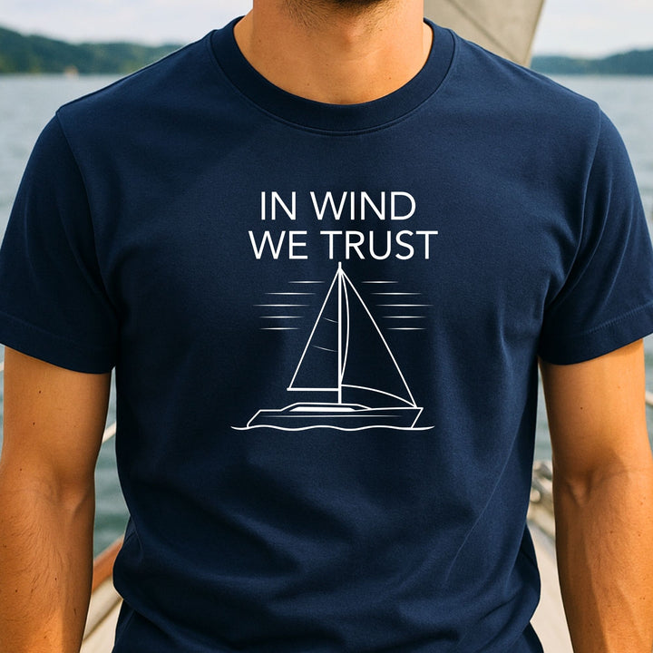 In Wind We Trust - Unisex Premium Organic Shirt