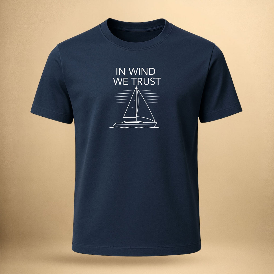 In Wind We Trust - Unisex Premium Organic Shirt