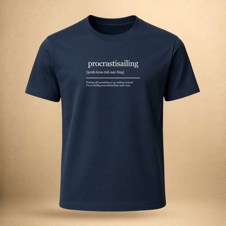 Procrastisailing Definition - Unisex Premium Organic Shirt
