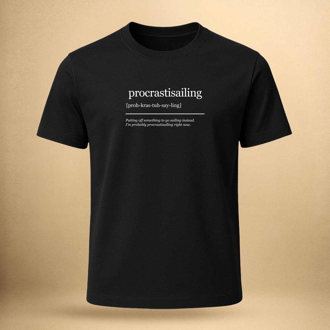 Procrastisailing Definition - Unisex Premium Organic Shirt