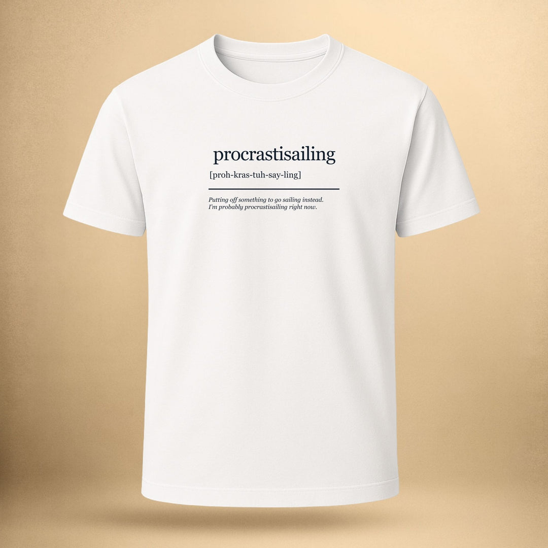 Procrastisailing Definition - Unisex Premium Organic Shirt