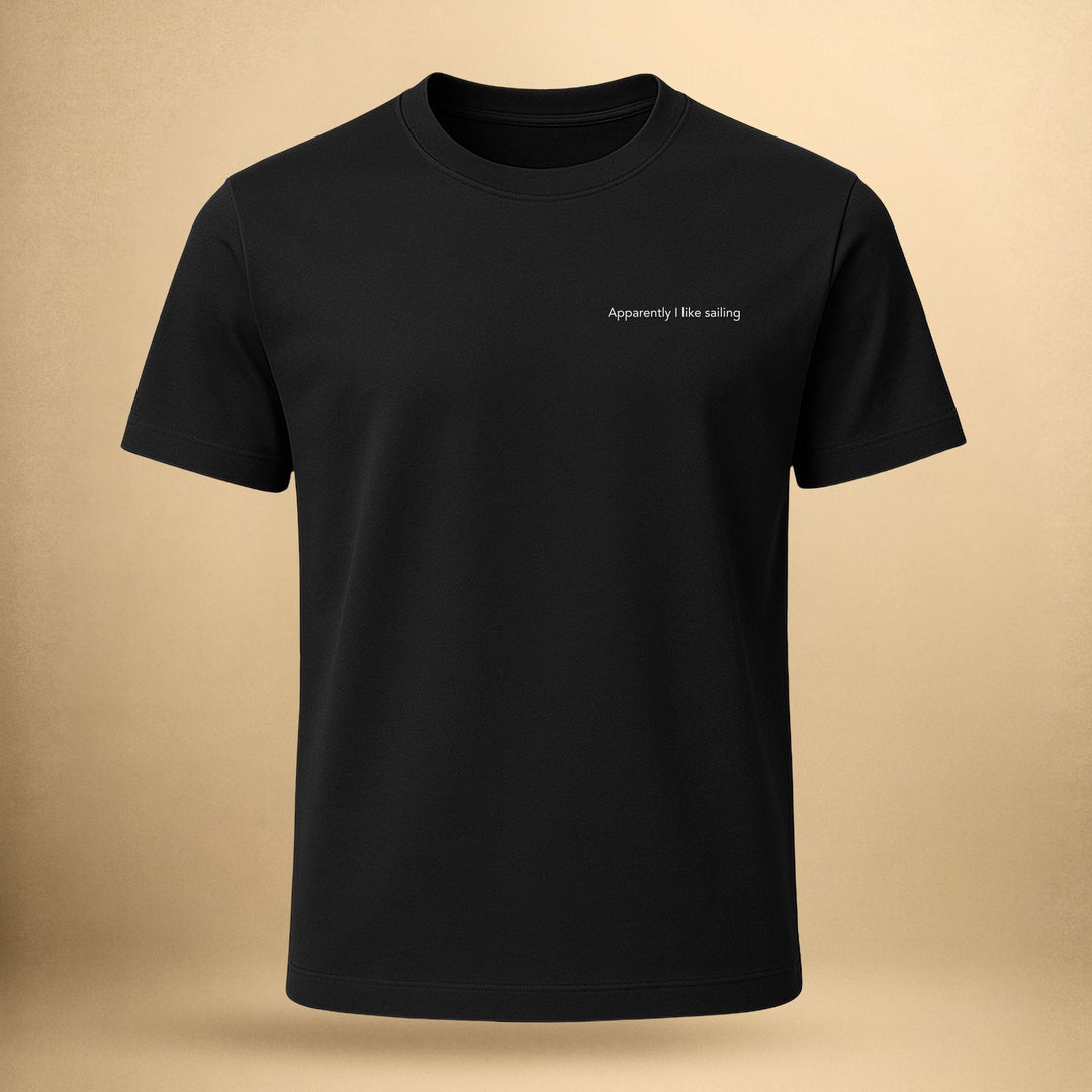 Apparently I like sailing - Unisex Premium Organic Shirt