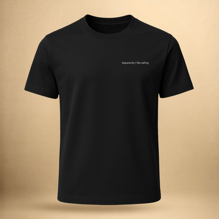 Apparently I like sailing - Unisex Premium Organic Shirt