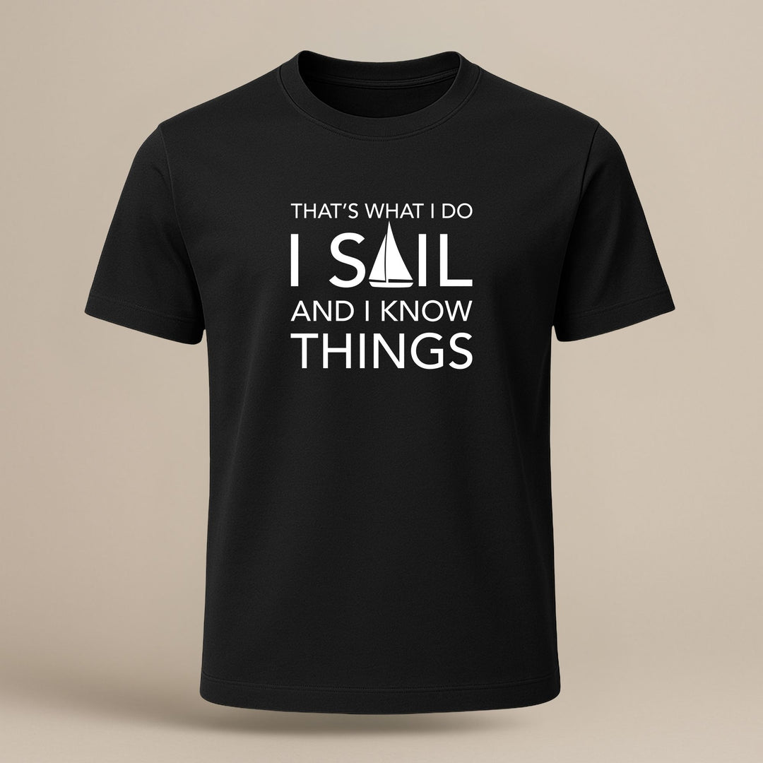 I sail and i know things - Organic Shirt