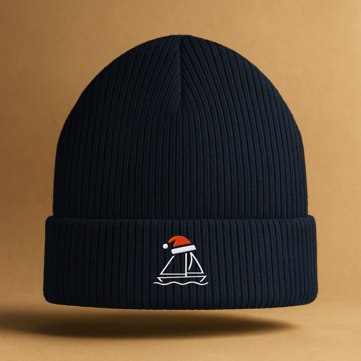 Santa Sailboat - Bio Fisherman Beanie