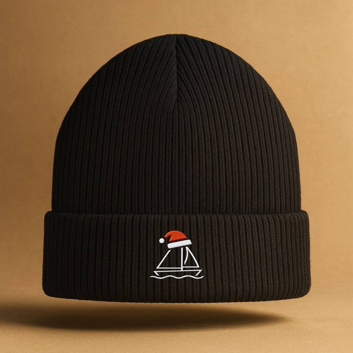 Santa Sailboat - Bio Fisherman Beanie