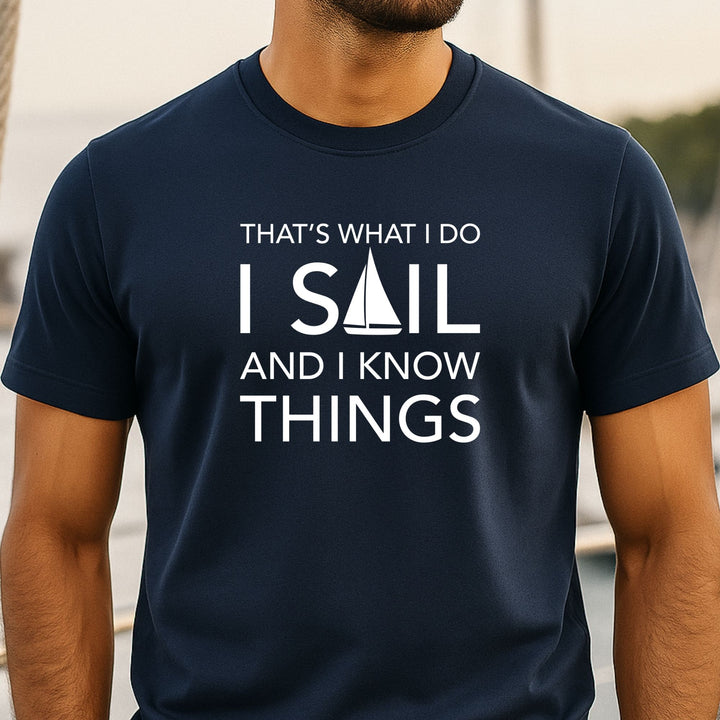I sail and i know things - Organic Shirt