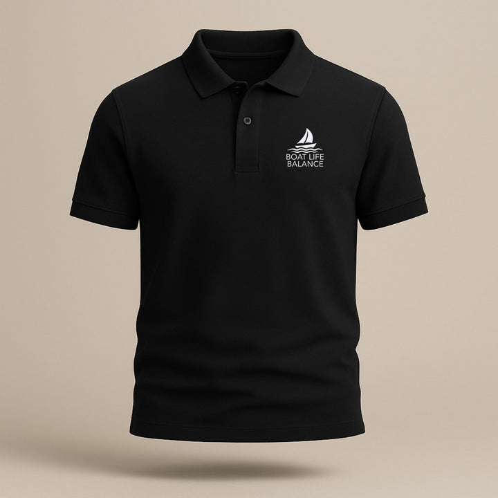 Boat Life Balance – Organic Polo with Embroidery