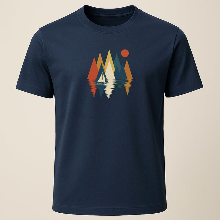 Boat in the Mountains - Organic Shirt
