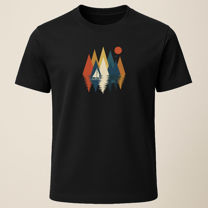 Boat in the Mountains - Organic Shirt