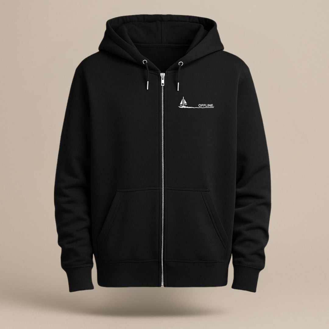 Offline - Organic Zipper with Embroidery