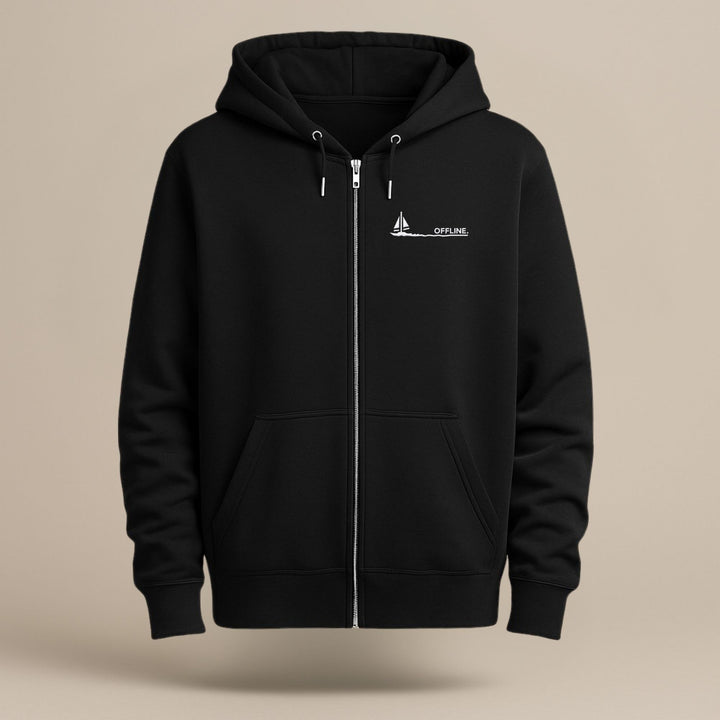 Offline - Organic Zipper with Embroidery