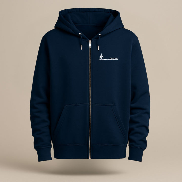 Offline - Organic Zipper with Embroidery