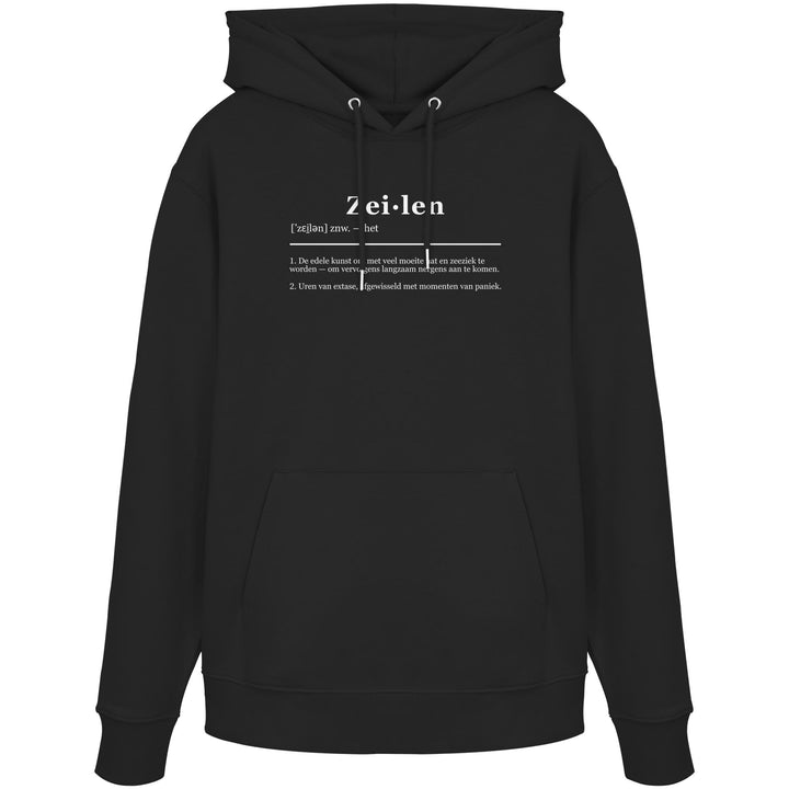 Zeilen Definitie - Organic Hoodie