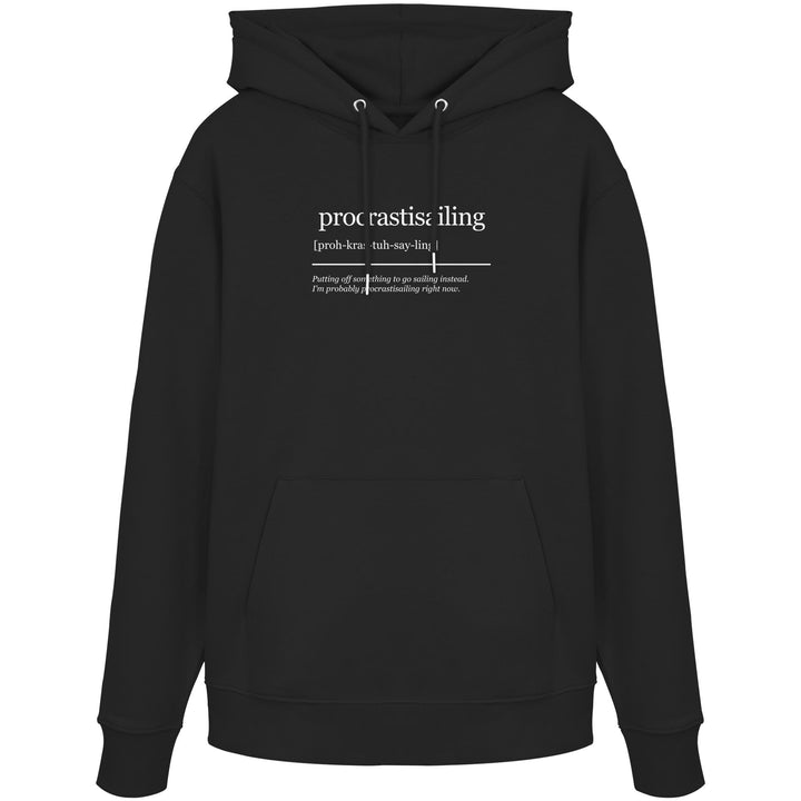 Procrastisailing Definition - Organic Hoodie