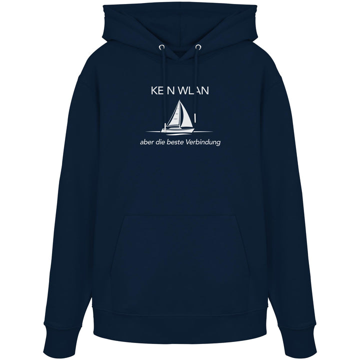 No Wi-Fi but the best connection - Organic Hoodie