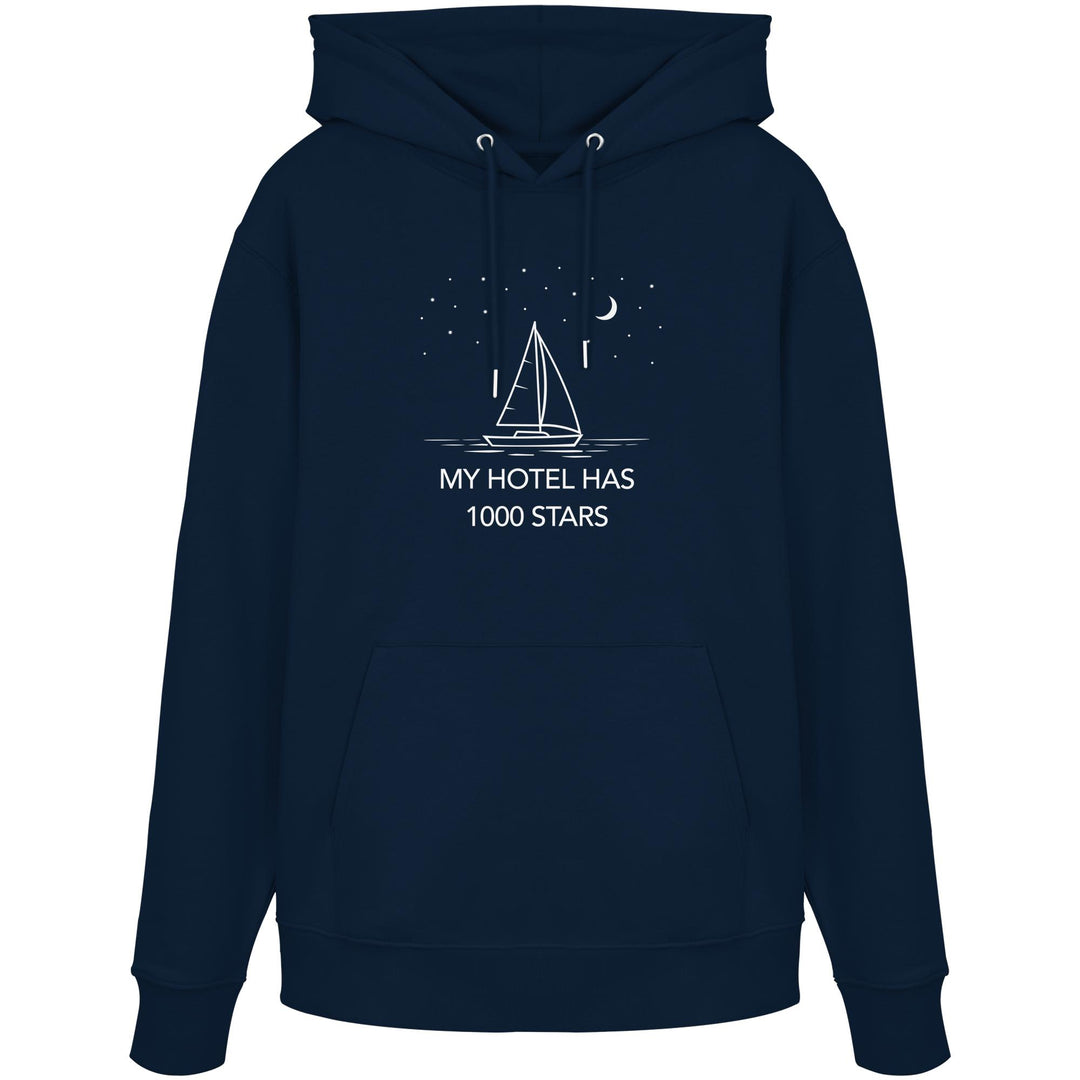 My hotel has 1000 stars - Organic Hoodie