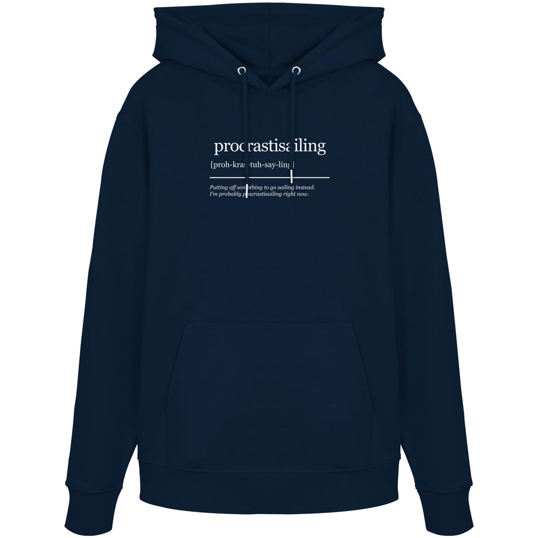 Procrastisailing Definition - Organic Hoodie