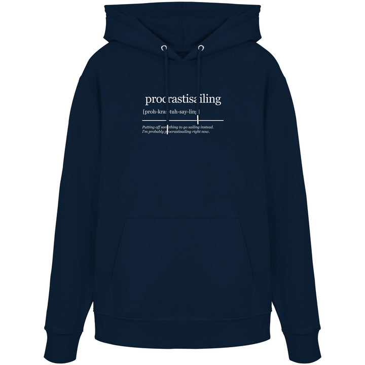 Procrastisailing Definition - Organic Hoodie