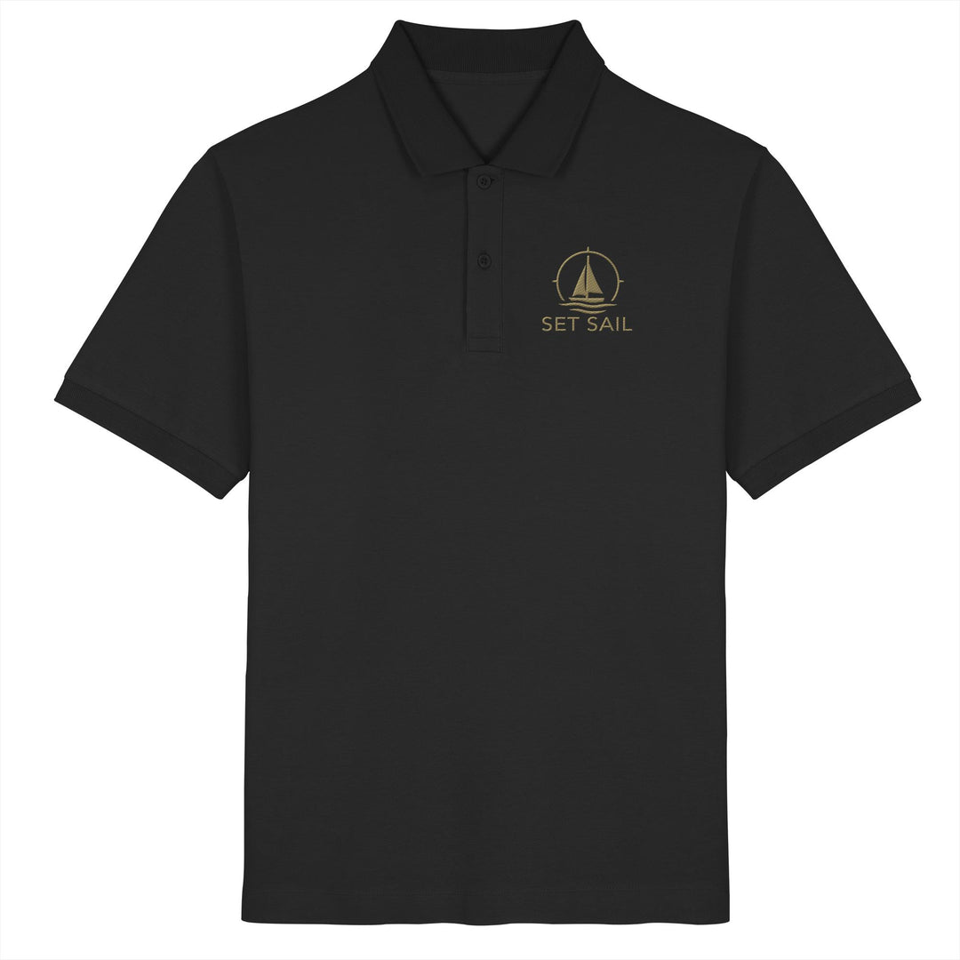 Set Sail Gold - Organic Poloshirt (Stick)