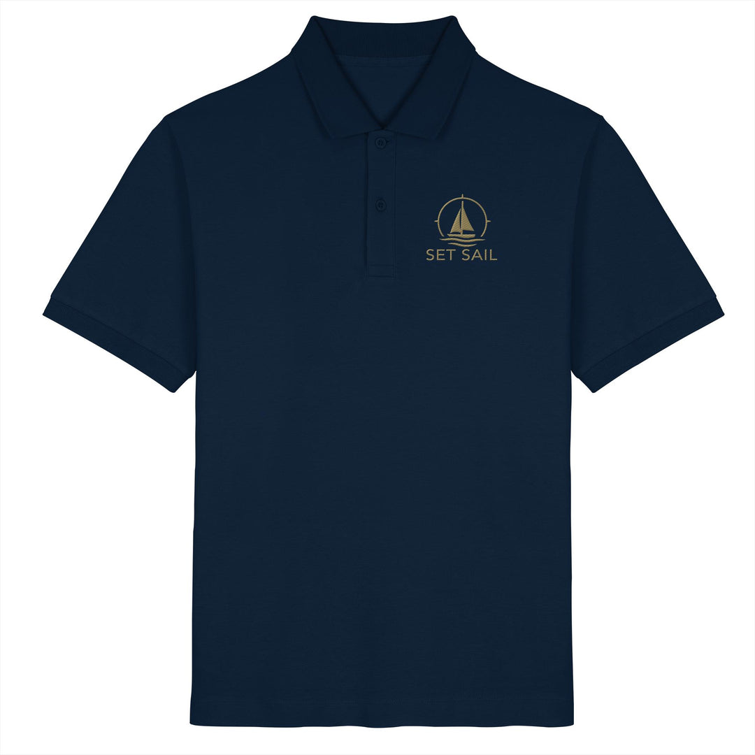 Set Sail Gold - Organic Poloshirt (Stick)