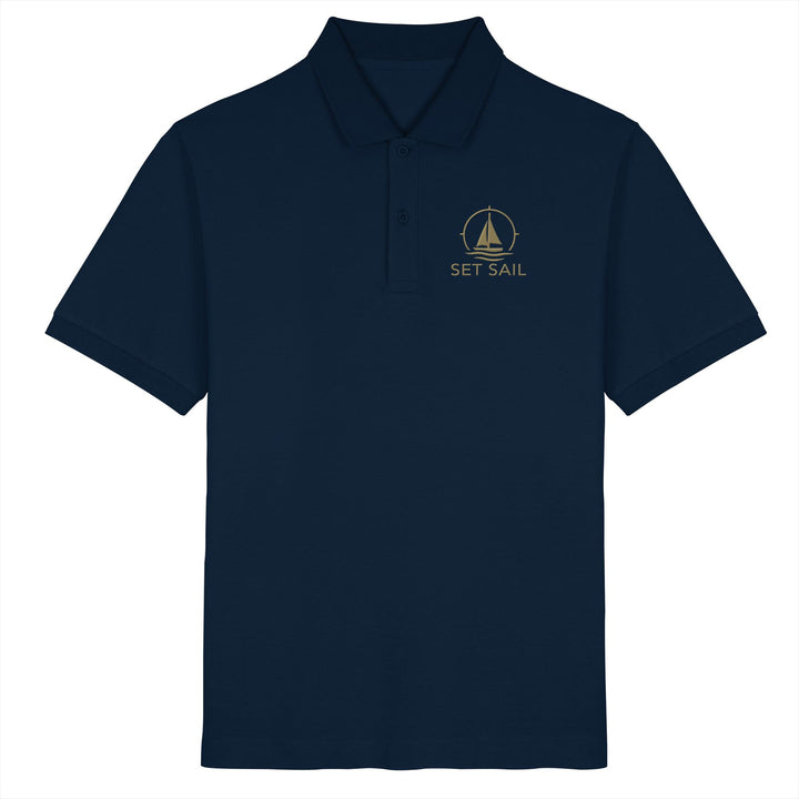 Set Sail Gold - Organic Poloshirt (Stick)