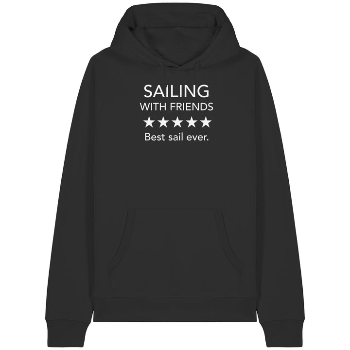 Sailing with Friends - Organic Raglan Hoodie