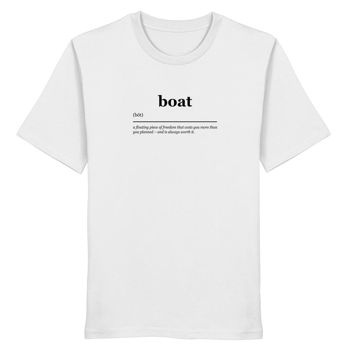 Boat Definition - Organic Shirt